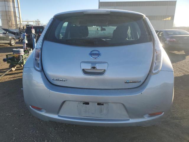 1N4BZ0CP4HC305802 - 2017 NISSAN LEAF S SILVER photo 6