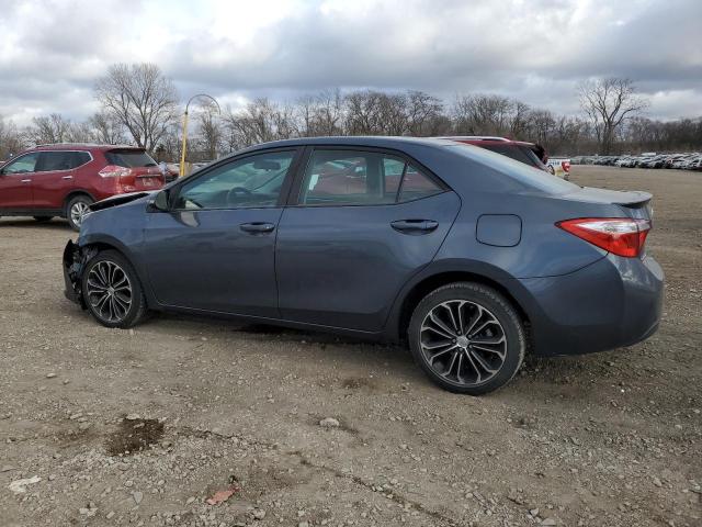 5YFBURHE5EP134100 - 2014 TOYOTA COROLLA L GRAY photo 2