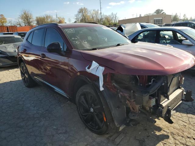 LRBFZNR40MD179107 - 2021 BUICK ENVISION ESSENCE Կարմիր լուսանկար 4