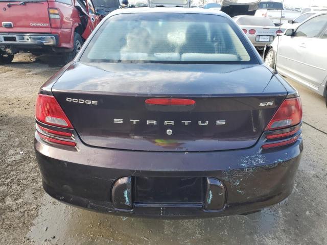 1B3EL36X83N590184 - 2003 DODGE STRATUS SE PURPLE photo 6