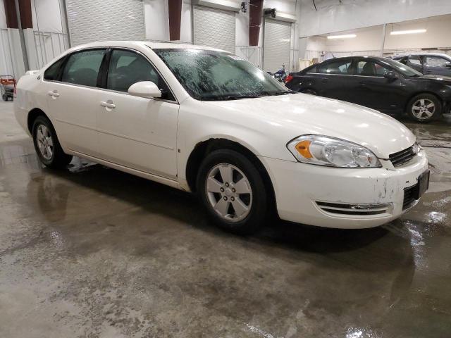 2G1WT58N279408040 - 2007 CHEVROLET IMPALA LT WHITE photo 4