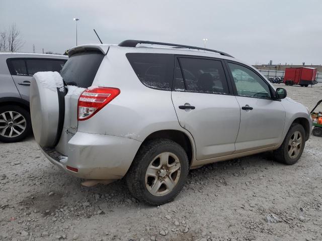 2T3BF4DVXBW110153 - 2011 TOYOTA RAV4 SILVER photo 3