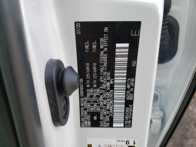 JTJGARBZ2M2179578 - 2021 LEXUS NX 300 BASE 白色 照片 13