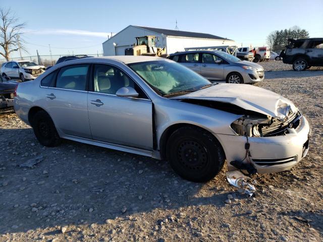 2G1WA5ENXA1116748 - 2010 CHEVROLET IMPALA LS SILVER photo 4