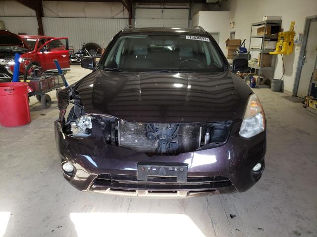 JN8AS5MV9BW277588 - 2011 NISSAN ROGUE S PURPLE photo 5