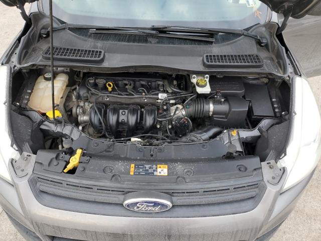 1FMCU0F72DUD16256 - 2013 FORD ESCAPE S GRAY photo 12