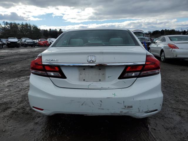 2HGFB2F56EH508870 - 2014 HONDA CIVIC LX WHITE photo 6