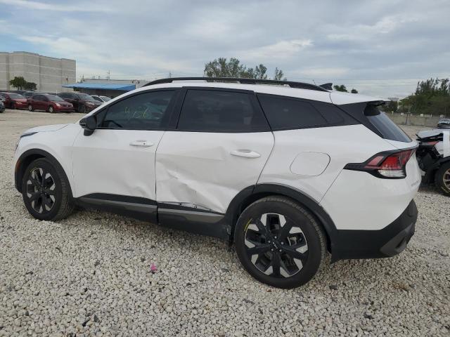 5XYK6CAF4PG132095 - 2023 KIA SPORTAGE X LINE WHITE photo 2