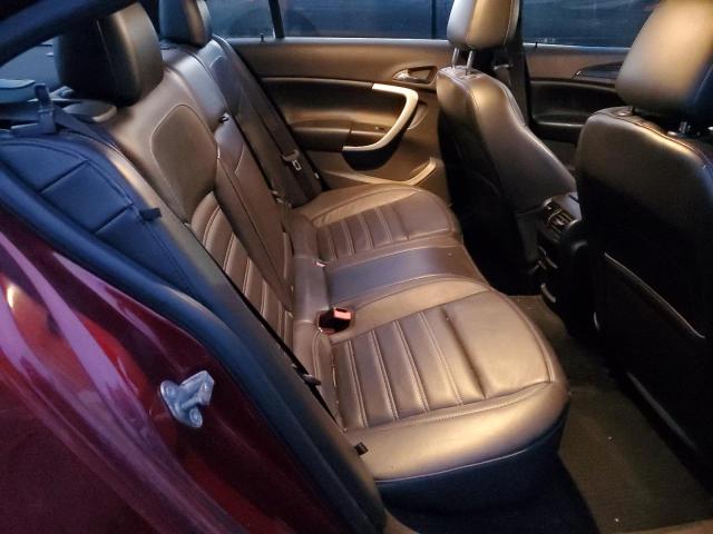 2G4GU5GX0H9154580 - 2017 BUICK REGAL GS RED photo 10