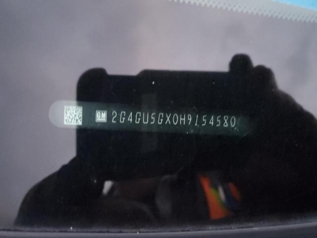 2G4GU5GX0H9154580 - 2017 BUICK REGAL GS RED photo 12