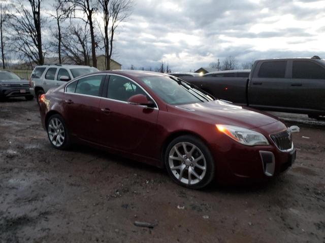 2G4GU5GX0H9154580 - 2017 BUICK REGAL GS RED photo 4