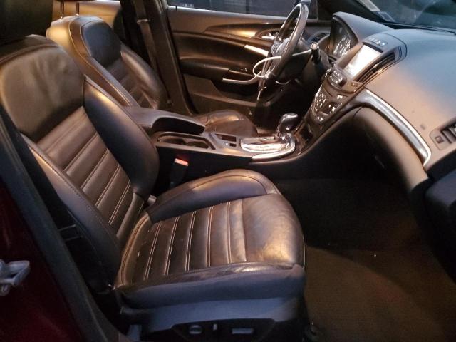 2G4GU5GX0H9154580 - 2017 BUICK REGAL GS RED photo 7