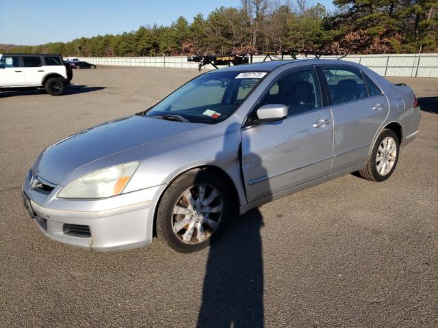 1HGCM66897A040729 - 2007 HONDA ACCORD EX SILVER photo 1