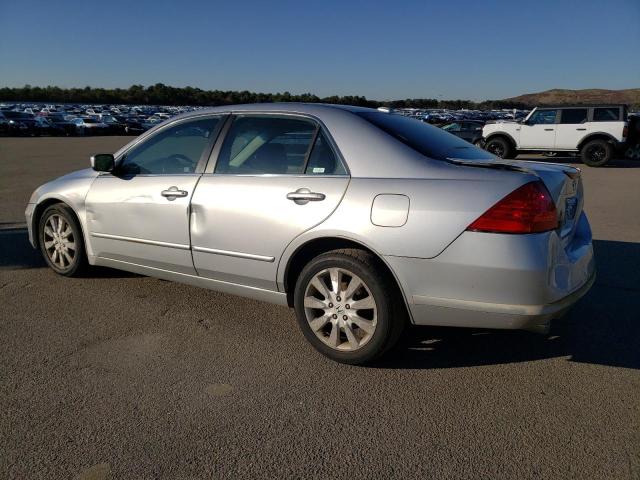 1HGCM66897A040729 - 2007 HONDA ACCORD EX SILVER photo 2