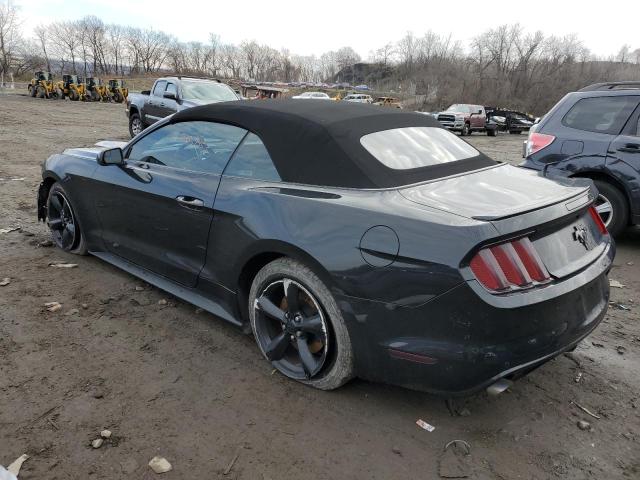 1FATP8EM9F5341580 - 2015 FORD MUSTANG BLACK photo 2