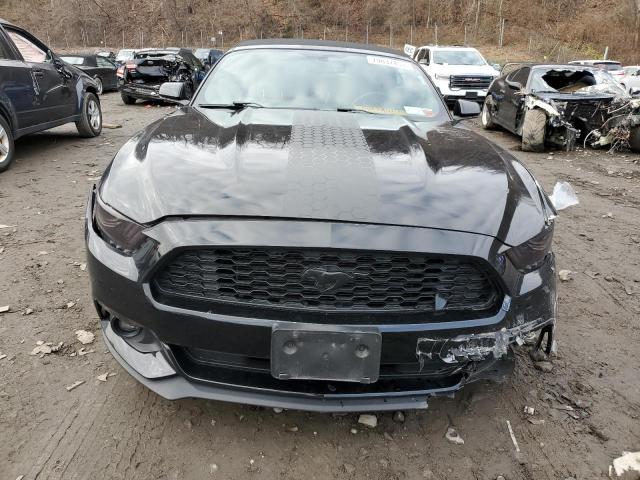 1FATP8EM9F5341580 - 2015 FORD MUSTANG BLACK photo 5