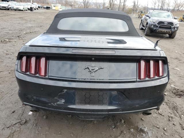 1FATP8EM9F5341580 - 2015 FORD MUSTANG BLACK photo 6