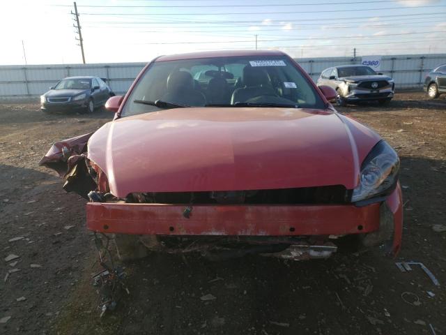 2G1WD58C989262832 - 2008 CHEVROLET IMPALA SUPER SPORT RED photo 5