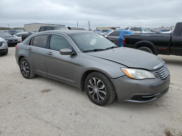 1C3CCBABXCN146059 - 2012 CHRYSLER 200 LX GRAY photo 4