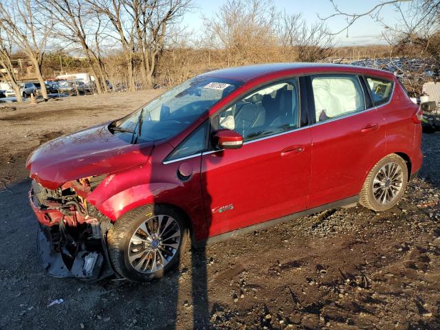 1FADP5FU7HL100746 - 2017 FORD C-MAX TITANIUM RED photo 1