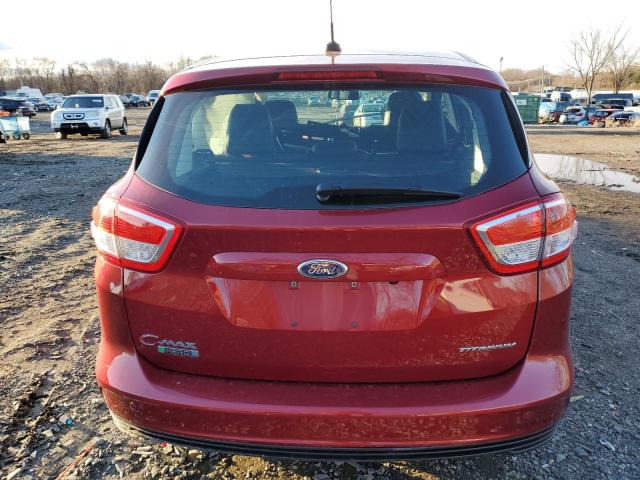 1FADP5FU7HL100746 - 2017 FORD C-MAX TITANIUM RED photo 6