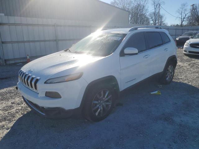 1C4PJLDS7EW217168 - 2014 JEEP CHEROKEE LIMITED WHITE photo 1