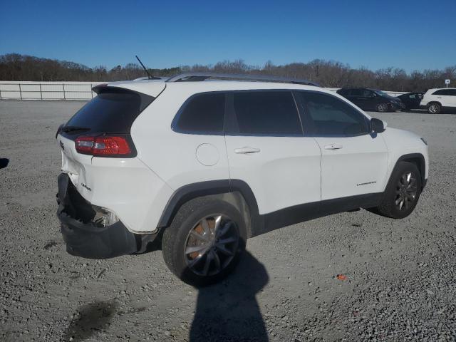 1C4PJLDS7EW217168 - 2014 JEEP CHEROKEE LIMITED WHITE photo 3