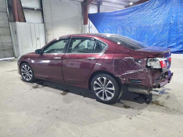 1HGCR2F53FA062045 - 2015 HONDA ACCORD SPORT BURGUNDY photo 2