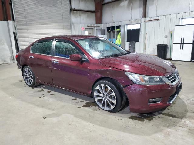 1HGCR2F53FA062045 - 2015 HONDA ACCORD SPORT BURGUNDY photo 4