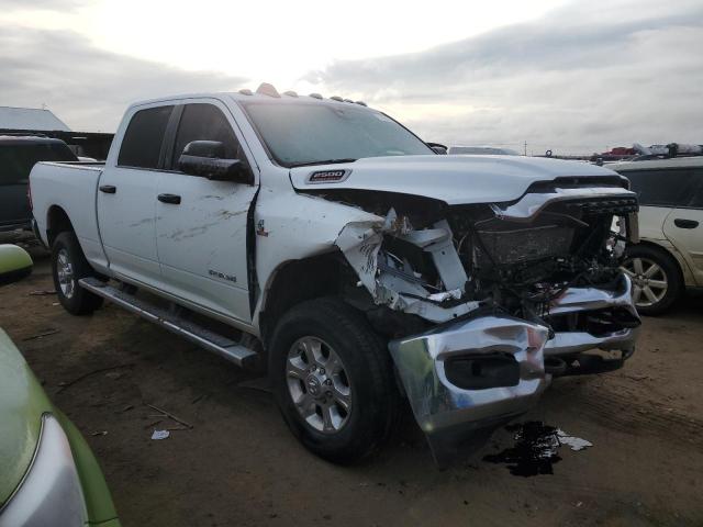 3C6UR5DL2NG418711 - 2022 RAM 2500 BIG HORN/LONE STAR WHITE photo 4