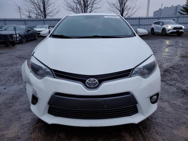 2T1BURHEXGC606018 - 2016 TOYOTA COROLLA L WHITE photo 5