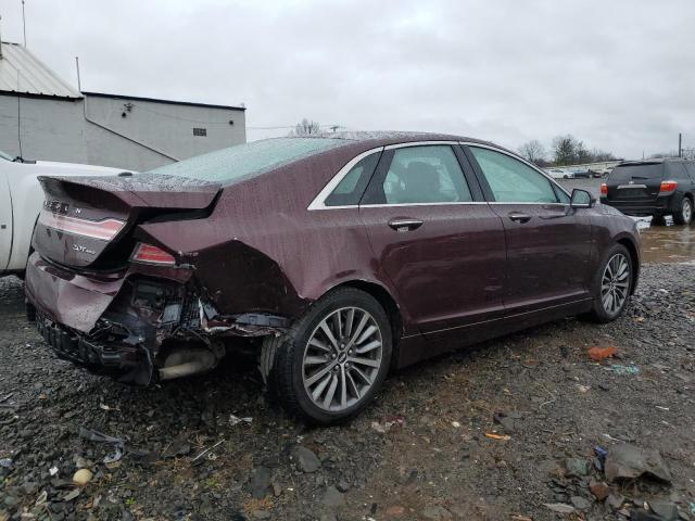 3LN6L5D90HR664314 - 2017 LINCOLN MKZ SELECT BURGUNDY photo 3