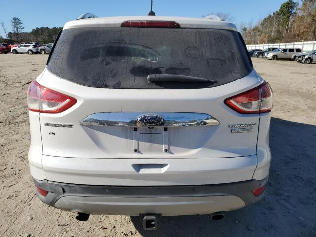 1FMCU0J91EUD91699 - 2014 FORD ESCAPE TITANIUM WHITE photo 6