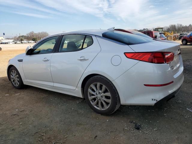 5XXGN4A71FG419338 - 2015 KIA OPTIMA EX WHITE photo 2