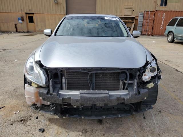 JN1CV6AP5DM722210 - 2013 INFINITI G37 BASE SILVER photo 5