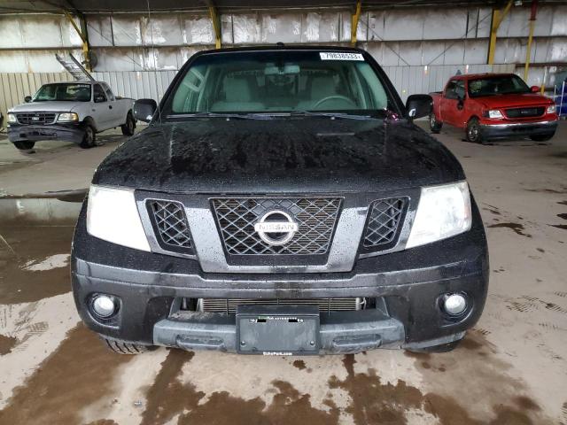 1N6AD0ER0JN729634 - 2018 NISSAN FRONTIER S BLACK photo 5