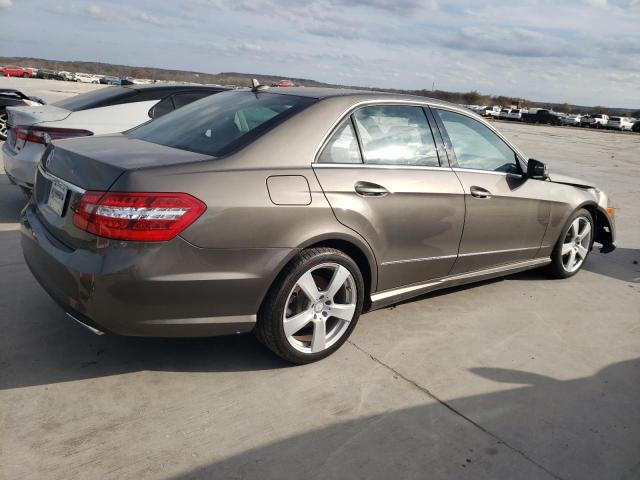 WDDHF5GB0BA271939 - 2011 MERCEDES-BENZ E 350 GRAY photo 3