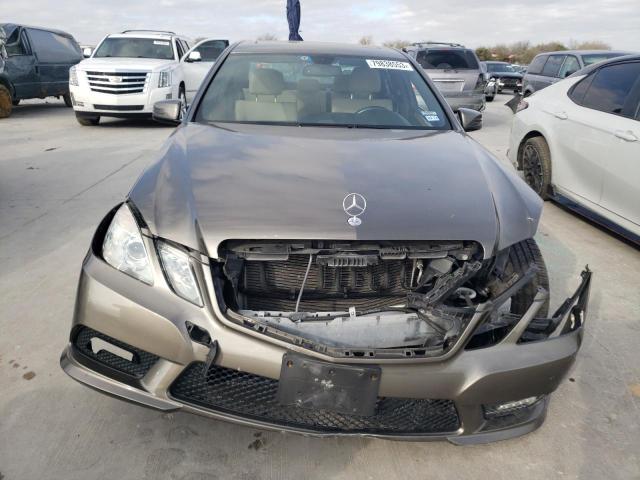 WDDHF5GB0BA271939 - 2011 MERCEDES-BENZ E 350 GRAY photo 5