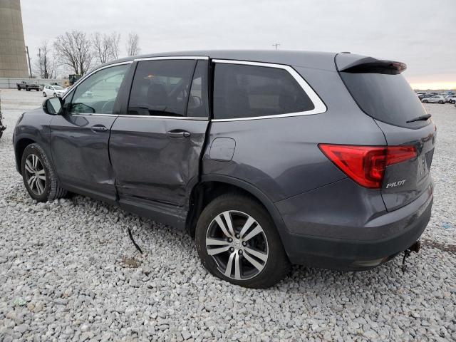 5FNYF6H56GB004148 - 2016 HONDA PILOT EXL GRAY photo 2