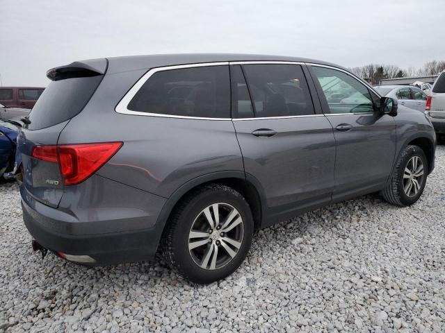 5FNYF6H56GB004148 - 2016 HONDA PILOT EXL GRAY photo 3