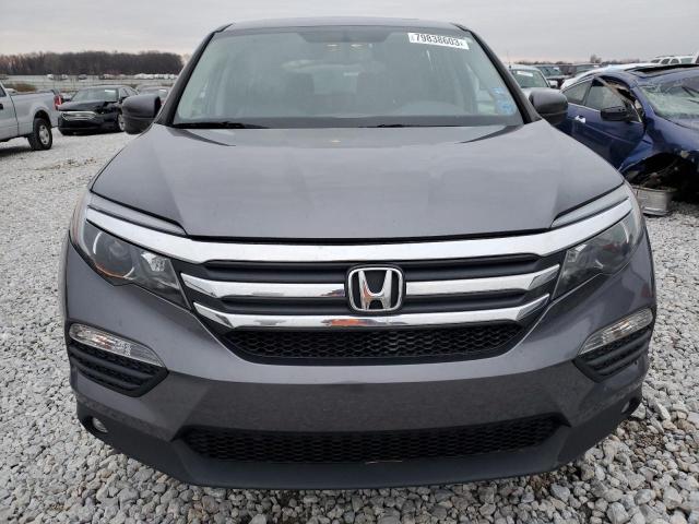 5FNYF6H56GB004148 - 2016 HONDA PILOT EXL GRAY photo 5