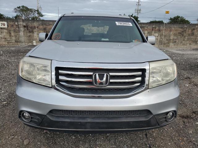 5FNYF4H45AB013166 - 2010 HONDA PILOT EX SILVER photo 5