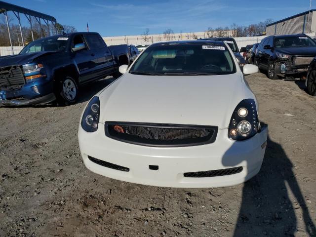 JNKCV54E06M712056 - 2006 INFINITI G35 WHITE photo 5