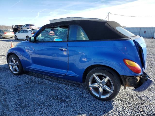 3C3AY75S55T333227 - 2005 CHRYSLER PT CRUISER GT BLUE photo 2