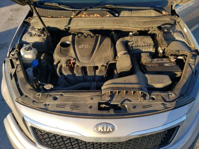 5XXGM4A7XDG219073 - 2013 KIA OPTIMA LX SILVER photo 11