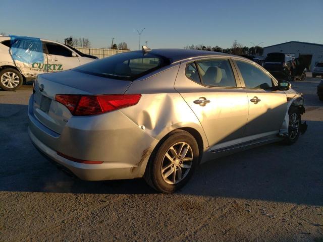 5XXGM4A7XDG219073 - 2013 KIA OPTIMA LX SILVER photo 3