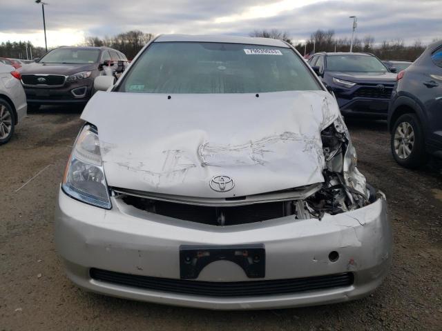 JTDKB20U957046524 - 2005 TOYOTA PRIUS SILVER photo 5