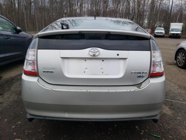 JTDKB20U957046524 - 2005 TOYOTA PRIUS SILVER photo 6