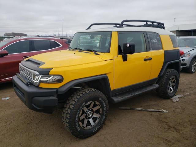 JTEBU11F170004294 - 2007 TOYOTA FJ CRUISER YELLOW photo 1