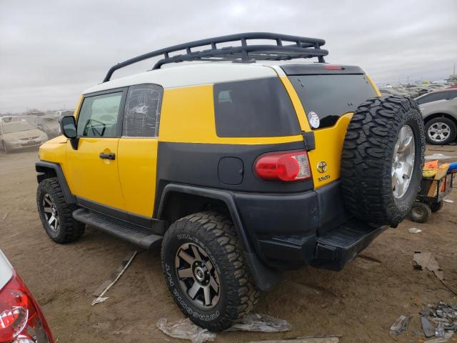 JTEBU11F170004294 - 2007 TOYOTA FJ CRUISER YELLOW photo 2